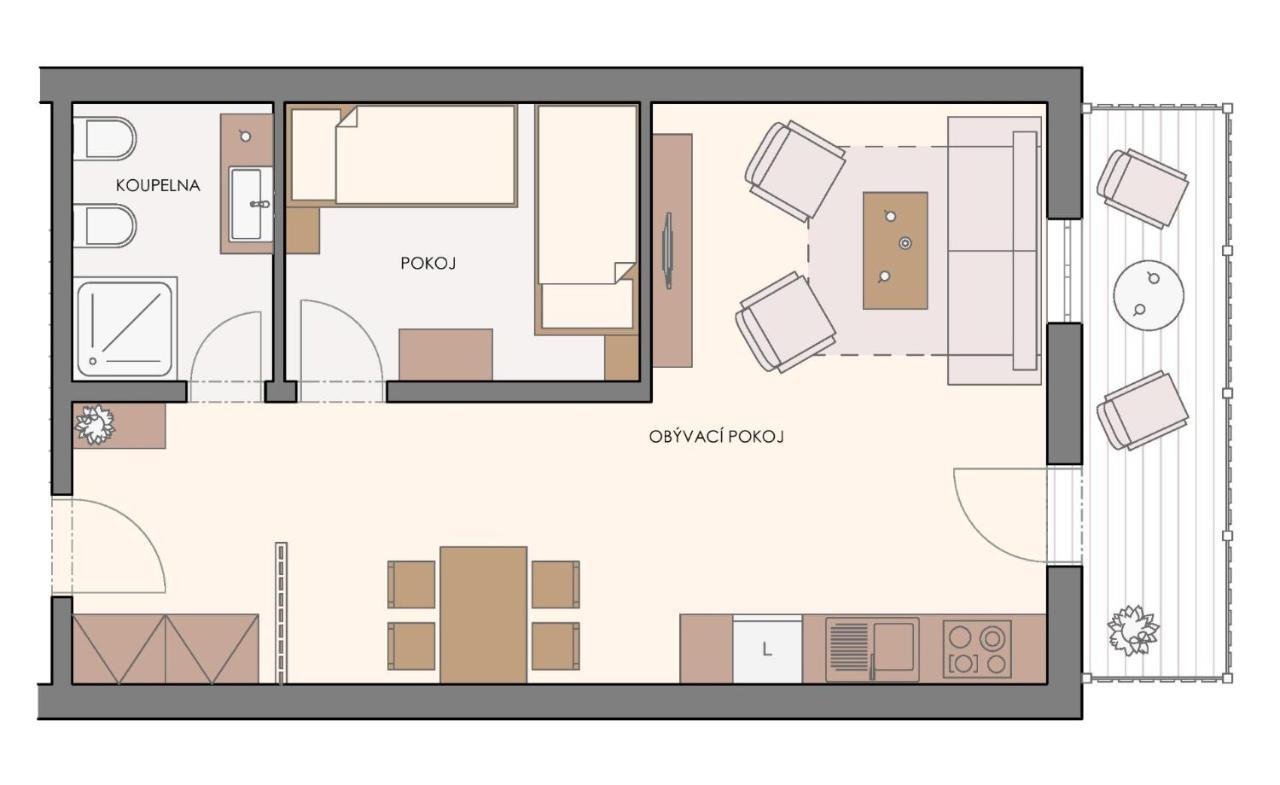 Penzion Stribrnik Krásná Zimmer foto